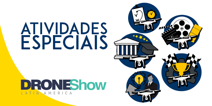 DroneShow anuncia 5 atividades especiais para 2017. Confira! DroneShow anuncia 5 atividades especiais para 2017. Confira!