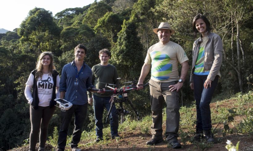 Tecnologia e meio ambiente: muriquis-do-norte serão monitorados por drone Tecnologia e meio ambiente: muriquis-do-norte serão monitorados por drone