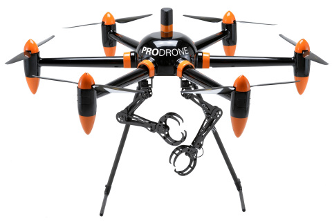 Primeiro Drone de braços robóticos duplos de formato grande é apresentado Primeiro Drone de braços robóticos duplos de formato grande é apresentado