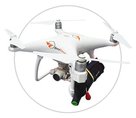 Skydrones demonstra tecnologia para a Guarda Costeira dos EUA Skydrones demonstra tecnologia para a Guarda Costeira dos EUA